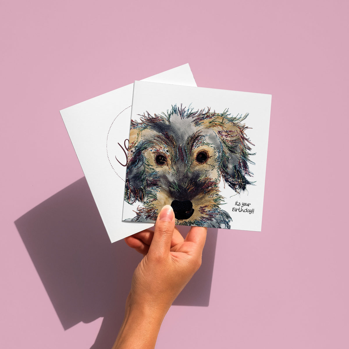 Frank the Dog birthday card