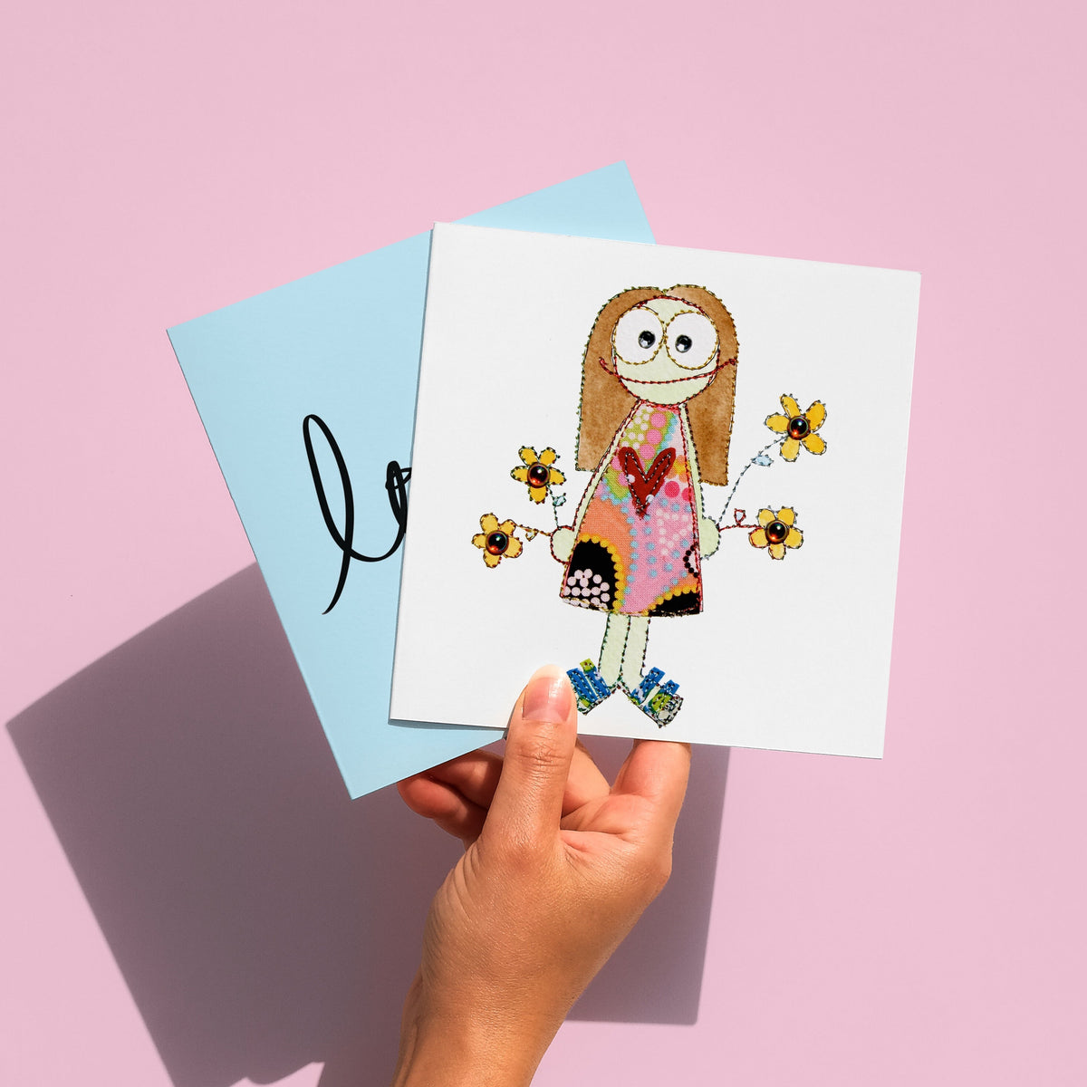 Flower Girl card