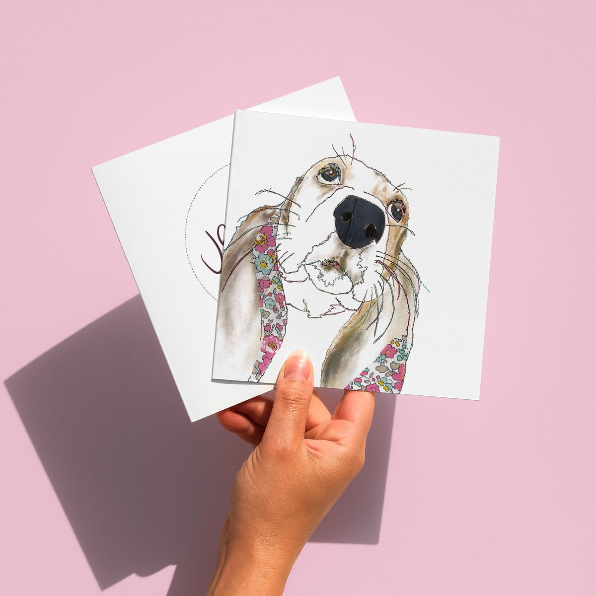 Basset Hound card
