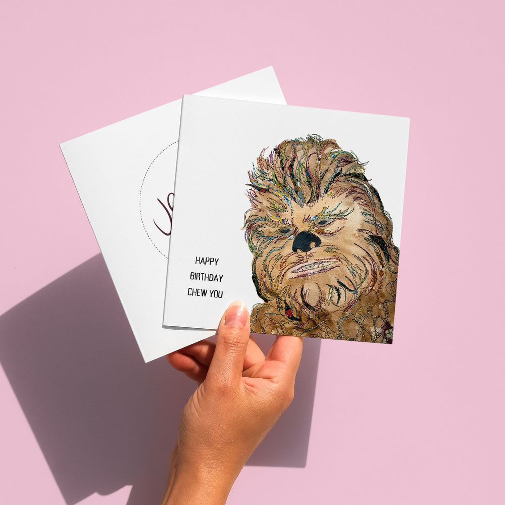 Chew You card