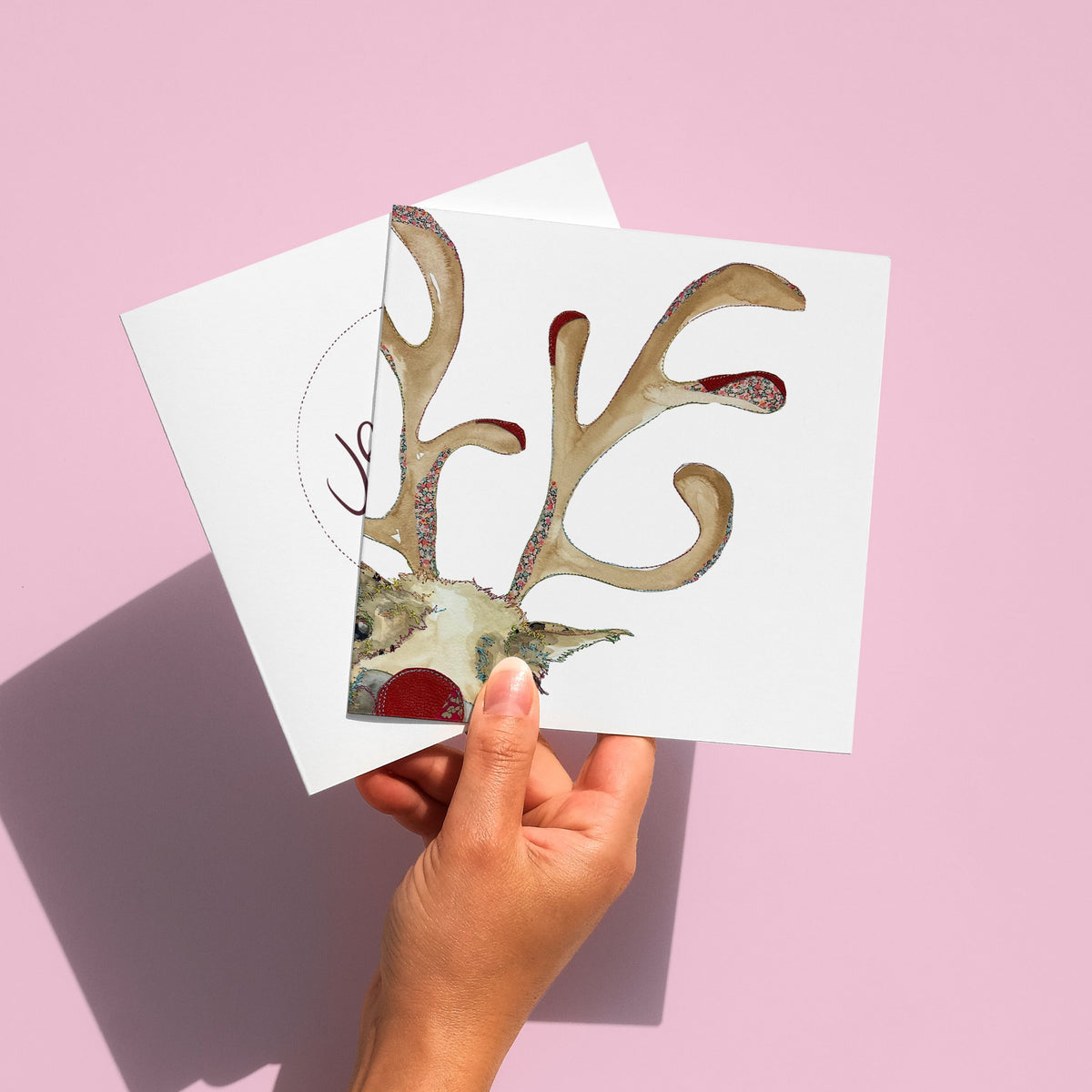 Christmas Reindeer card