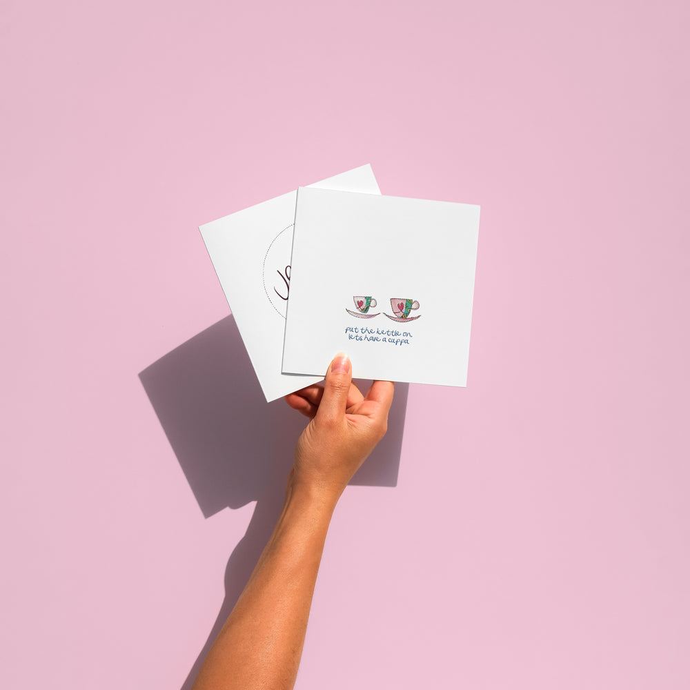Put the Kettle On card