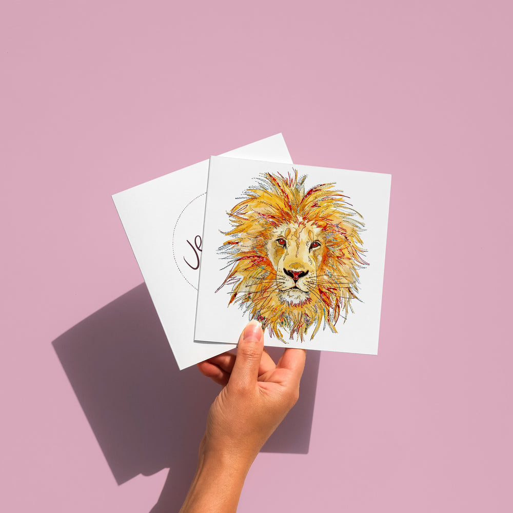 Lion card
