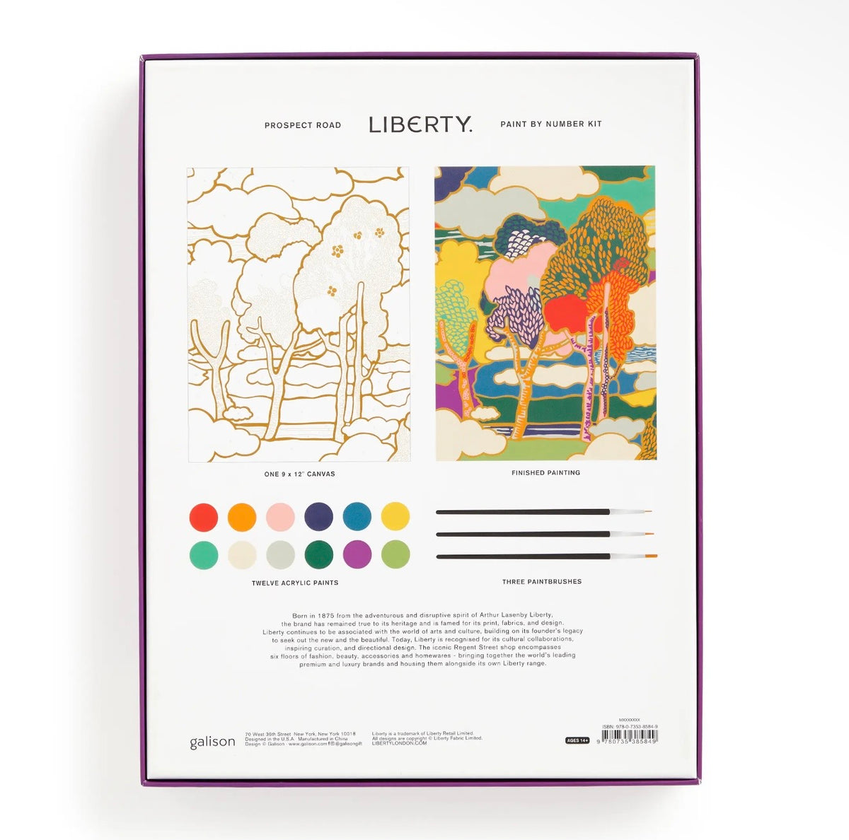 Liberty Paint by Numbers - Prospect Road