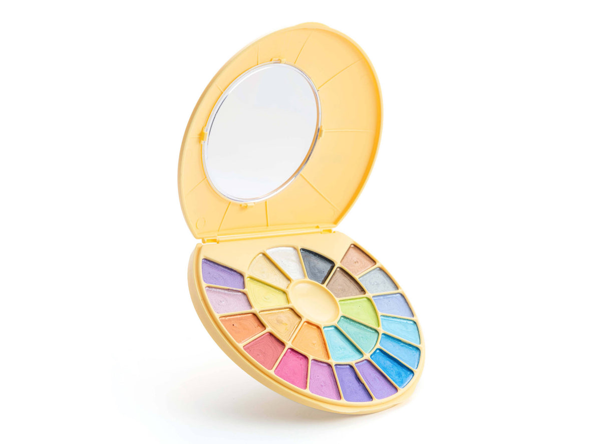 HIMI Semi-Moist Watercolour Set - 24 Colours in Pans + Brush