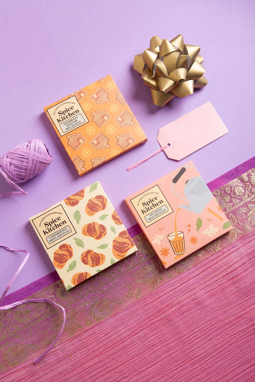 Gingerbread & Honeycomb Milk Chocolate Bar (80g)