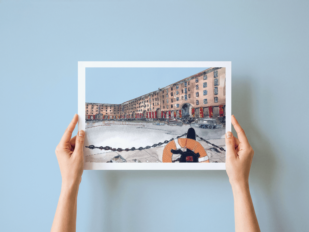 Albert Dock print