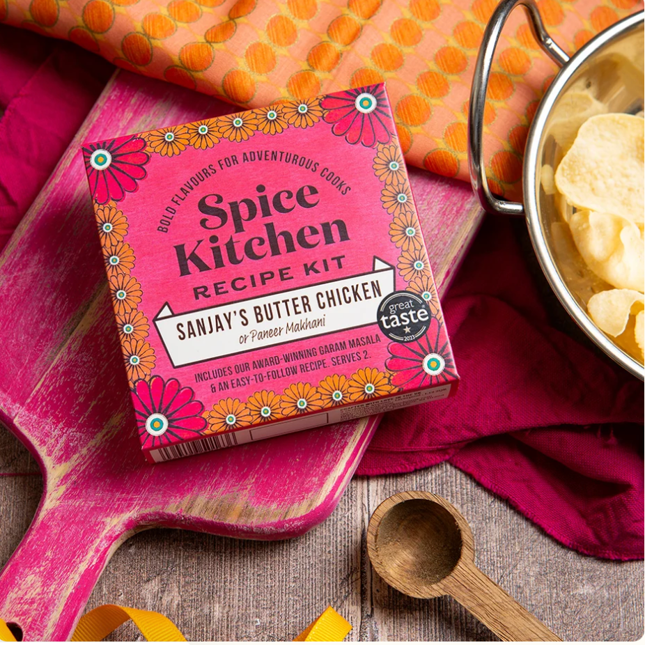Sanjay's Butter Chicken Recipe Kit box