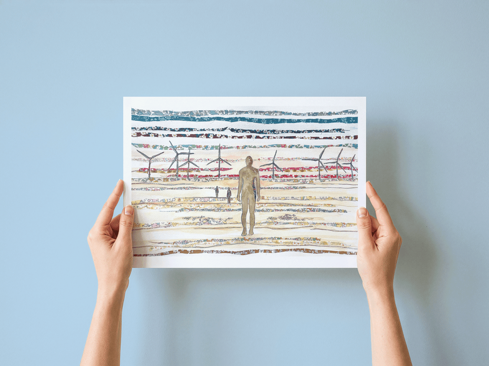 Crosby Beach print