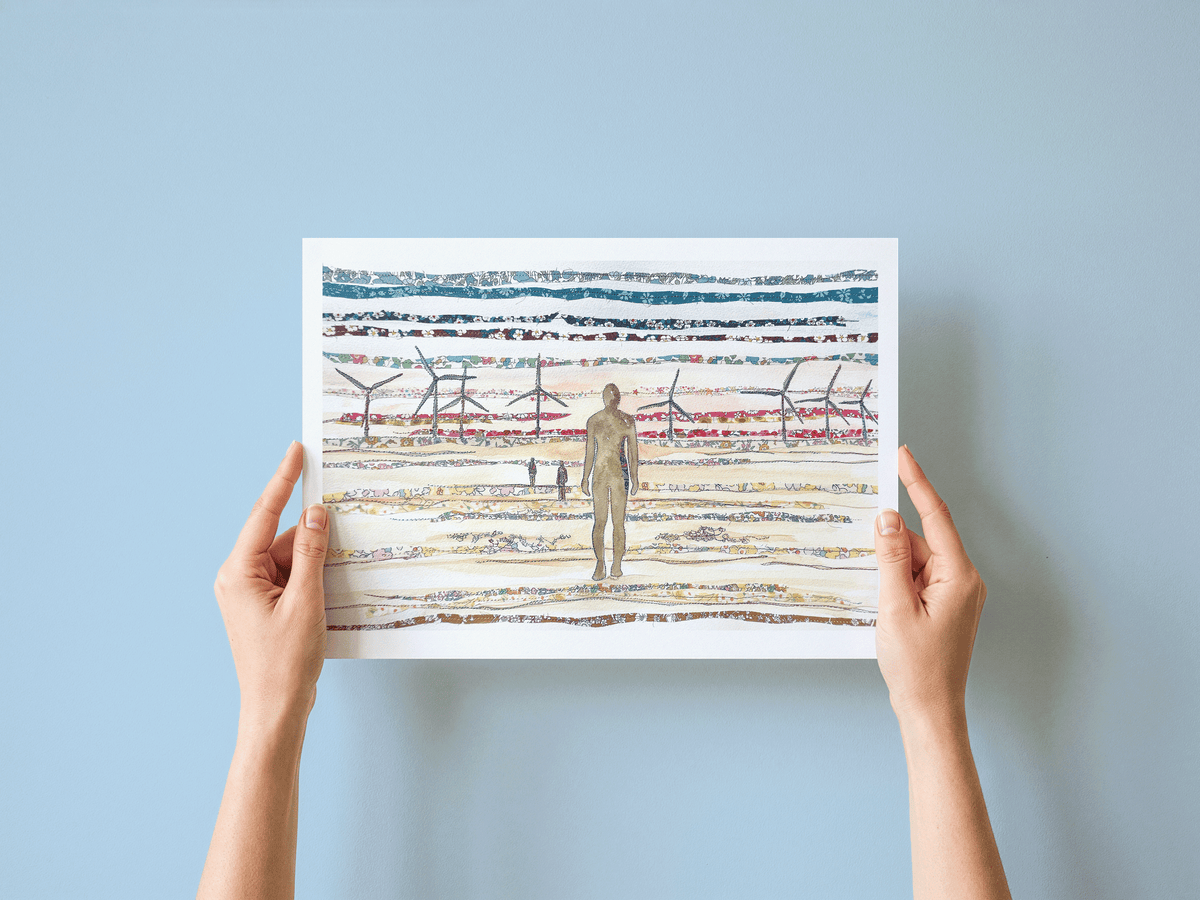 Crosby Beach print