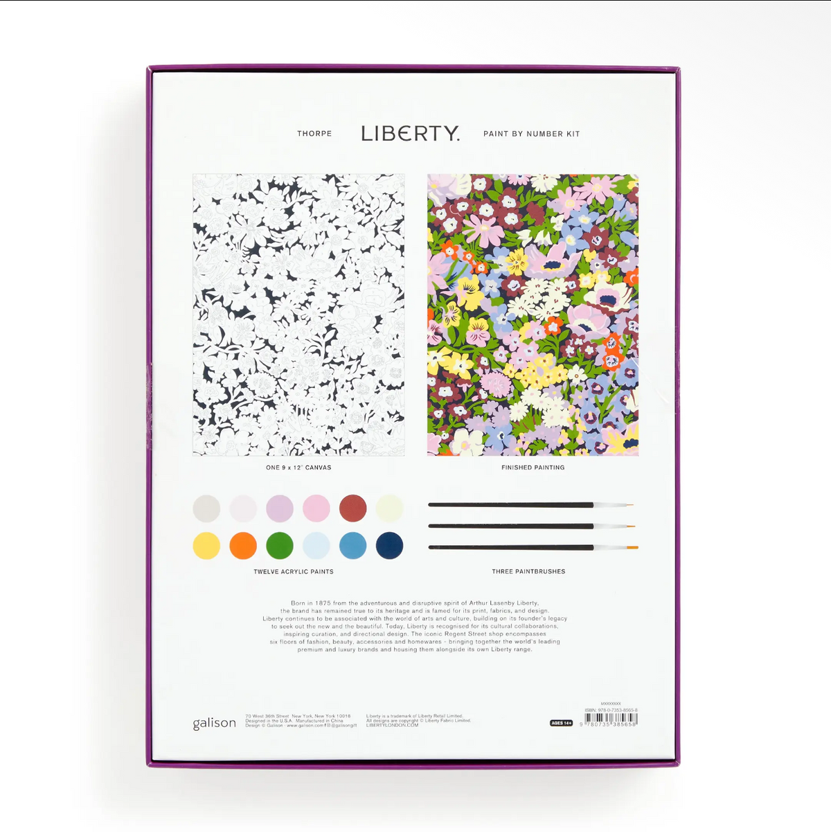 Liberty Paint by Numbers - Thorpe