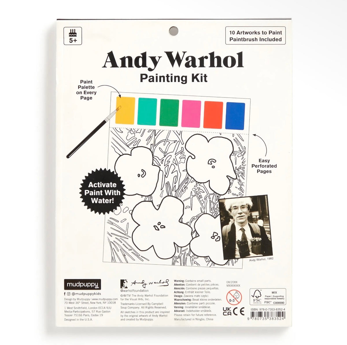 Andy Warhol Painting Book