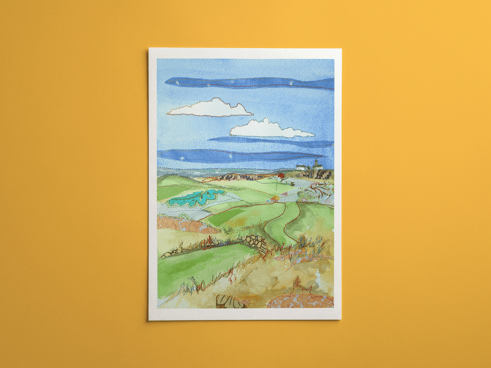 Golf Course print