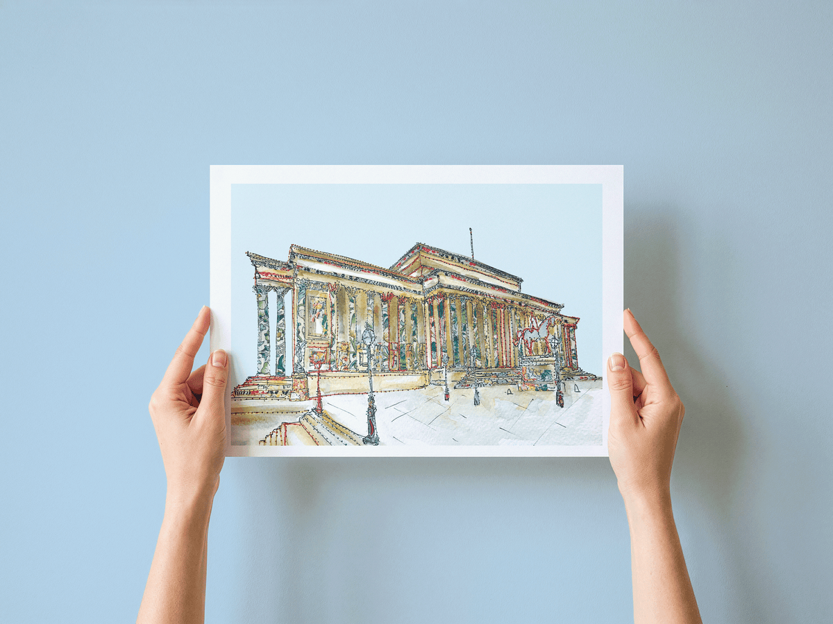 St George's Hall print