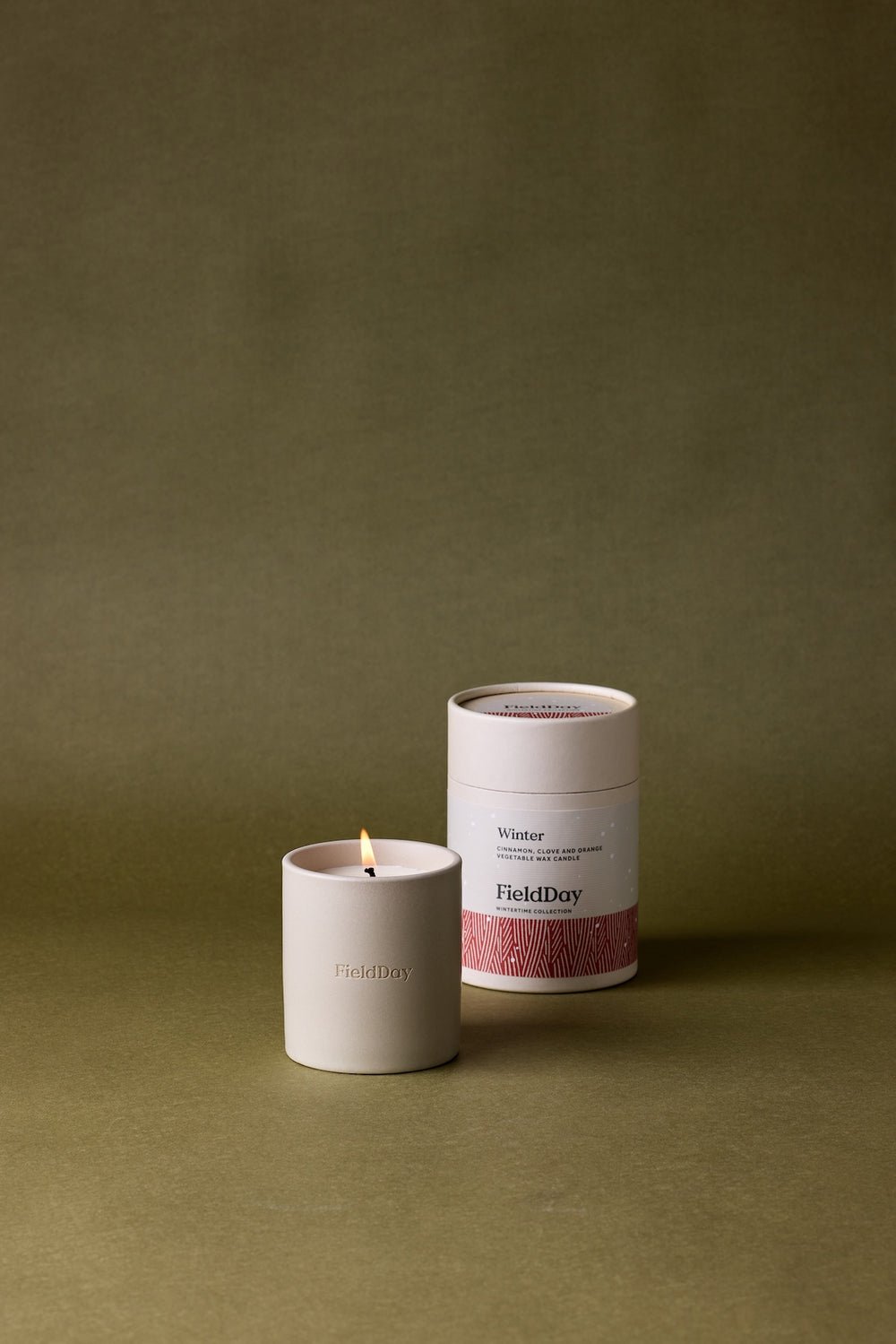 Winter candle by FieldDay