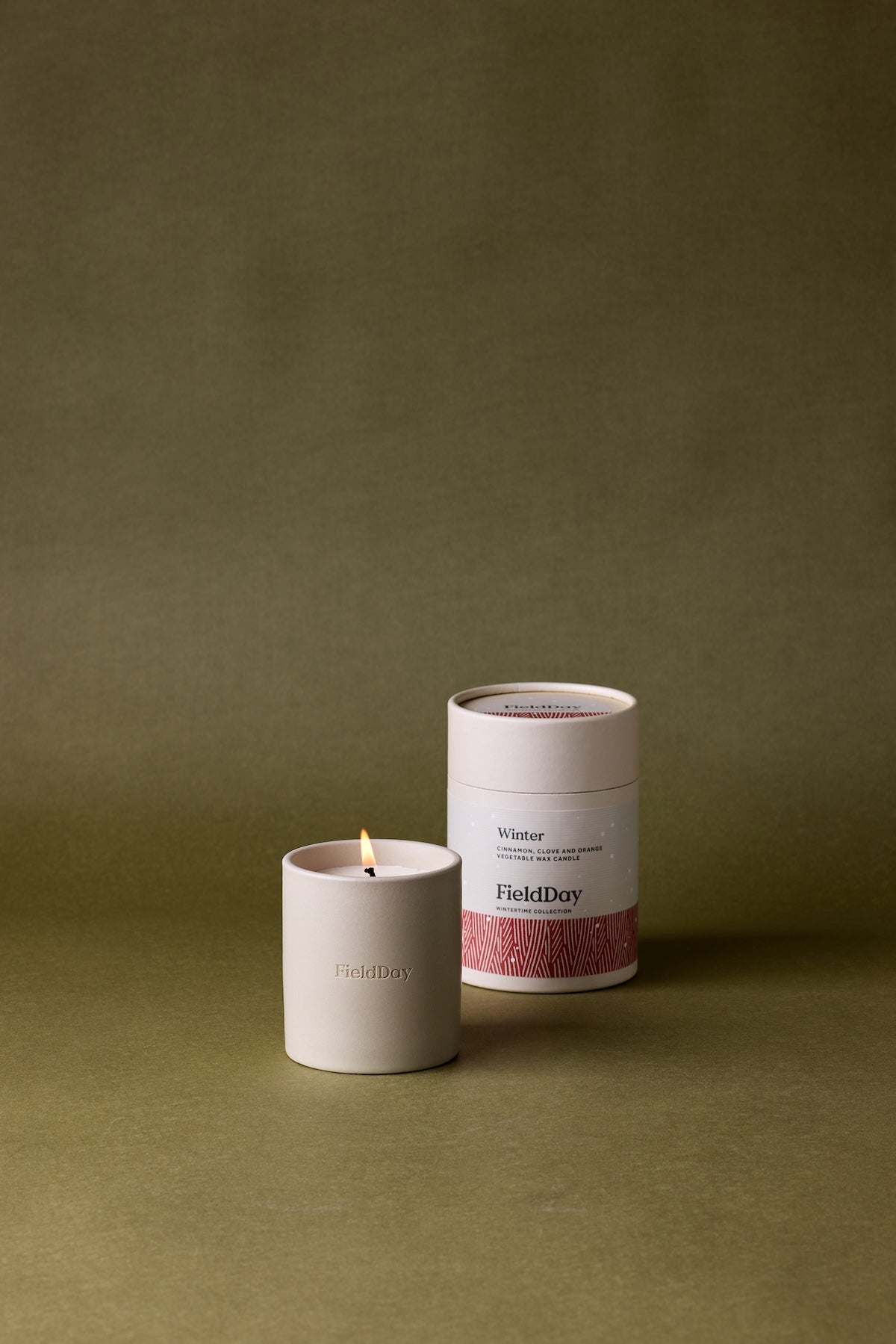 Winter candle by FieldDay