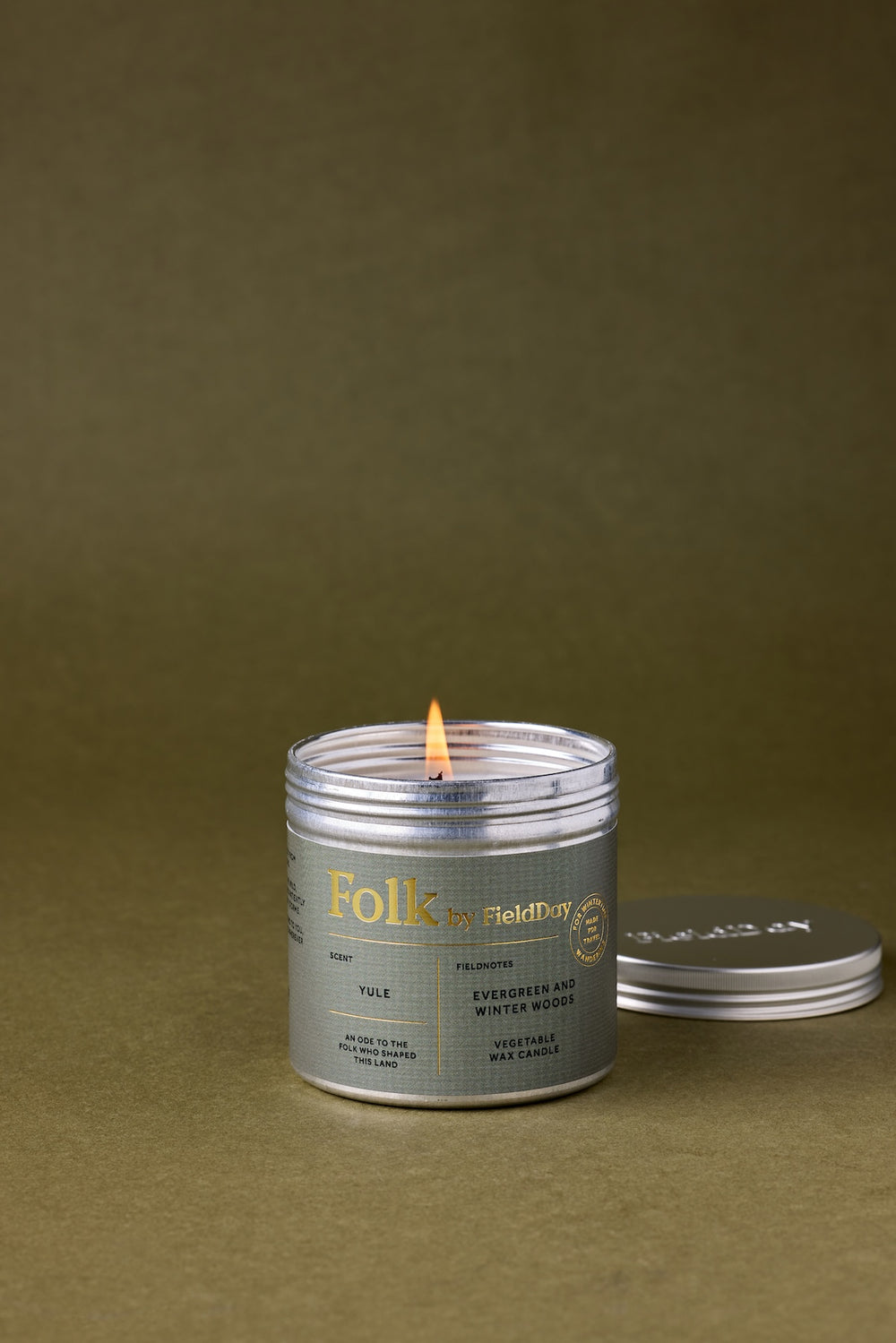 Yule candle by FieldDay