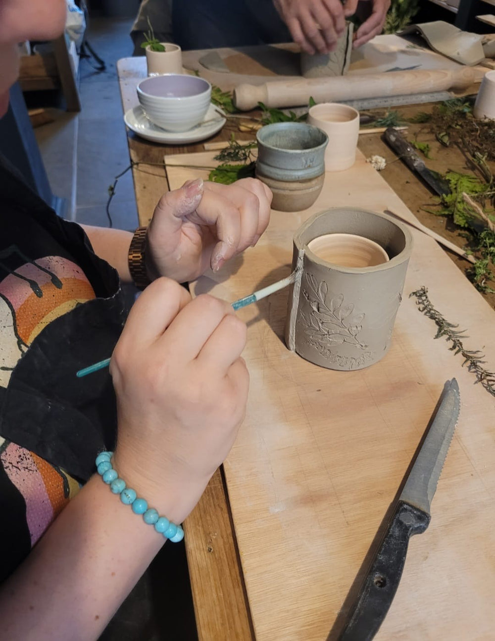 Botanical Vase and Tea Light Holder Workshop