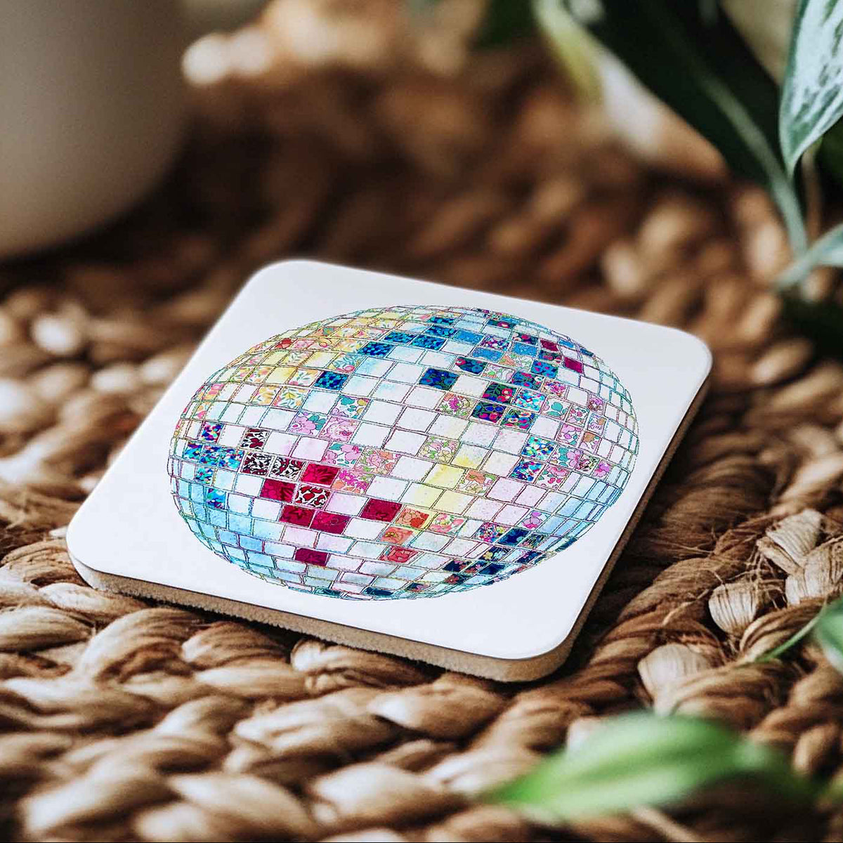 Disco Ball coaster