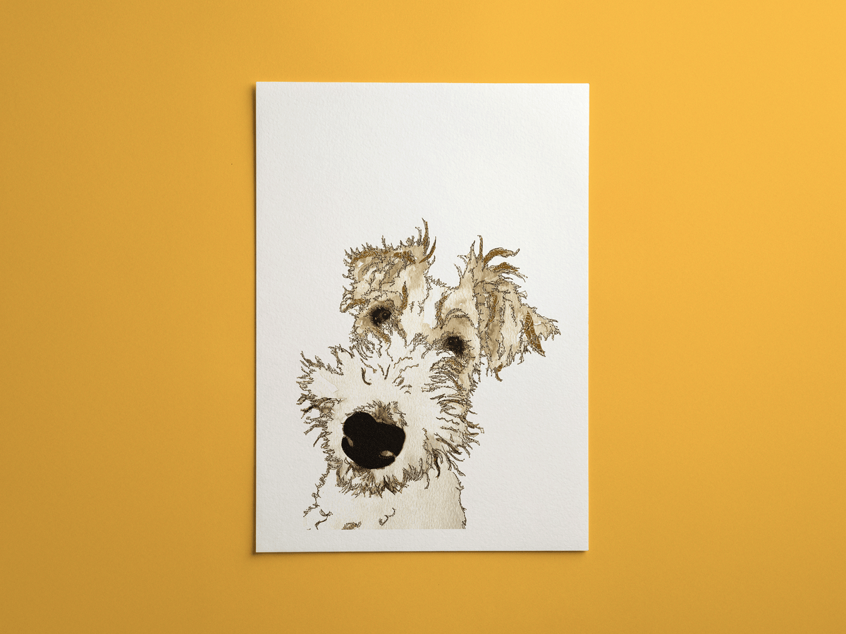 Fox Terrier print
