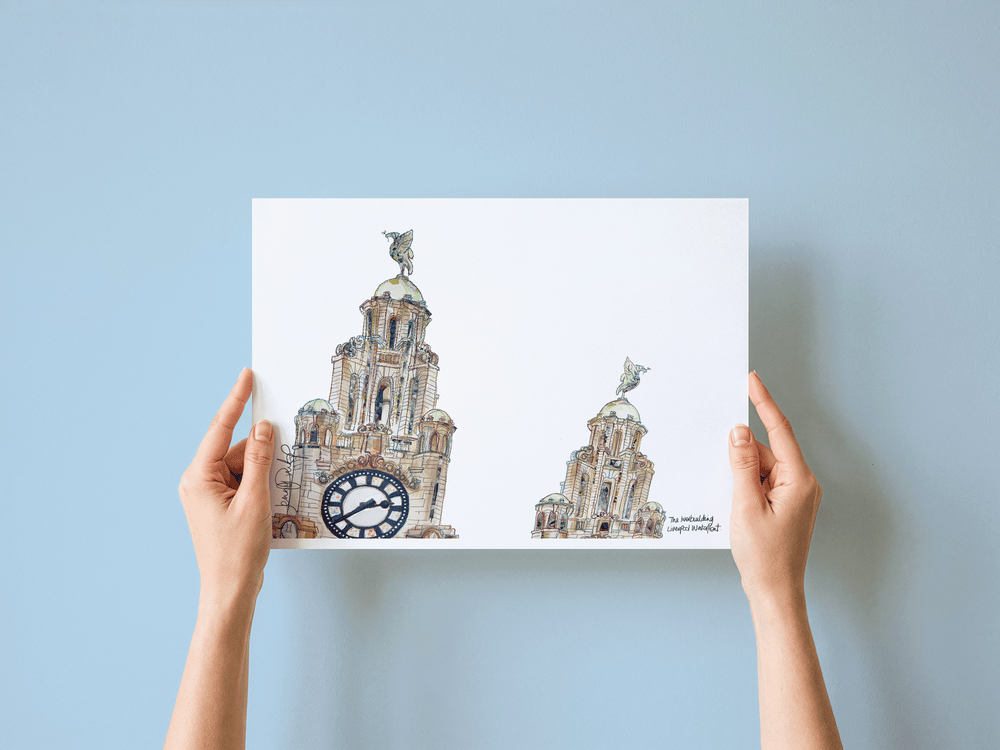 Liver Birds print