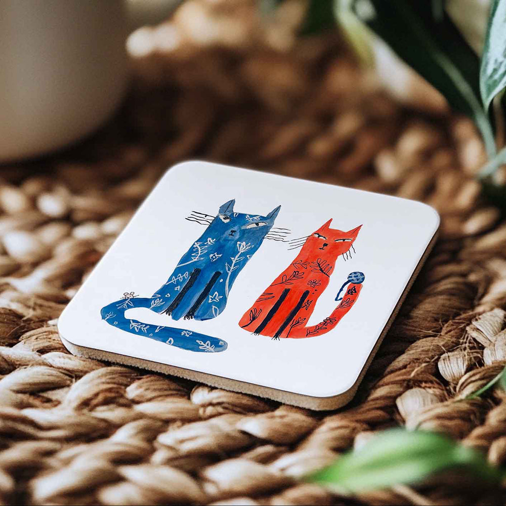 Nanny's Cats coaster