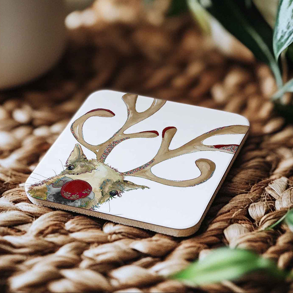 Christmas Reindeer coaster