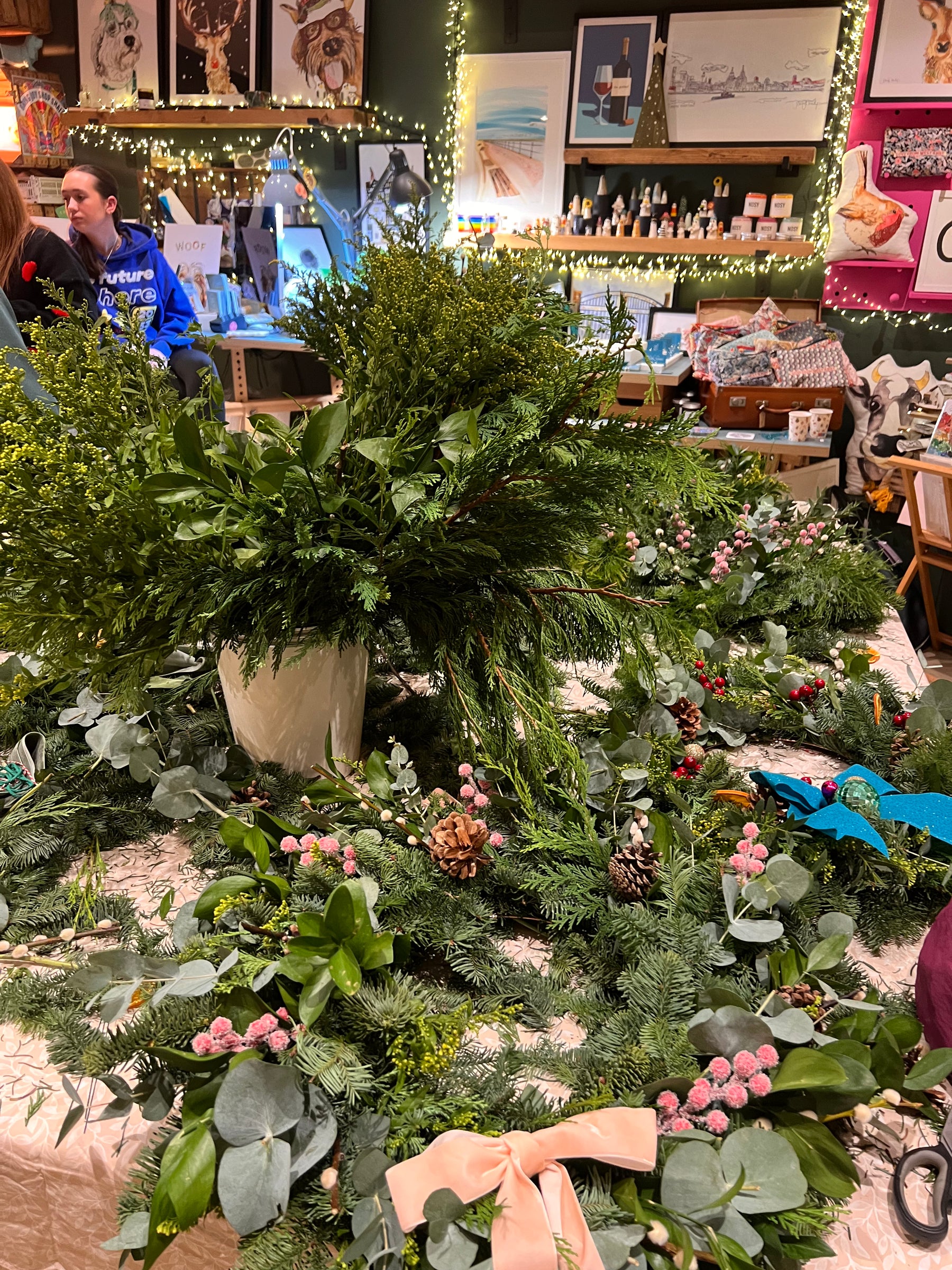 Foliage for wreath making