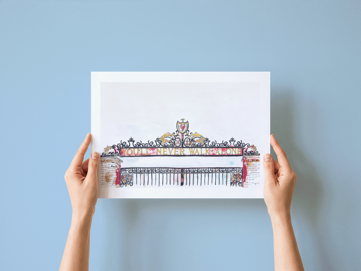 The gates print, second view